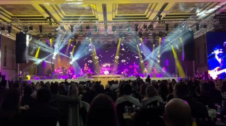 Derya Bedavacı at Rixos Sungate technical production