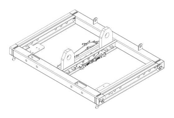 Adamson S-10 Flying Bracket with Extended Beam & Accessories
