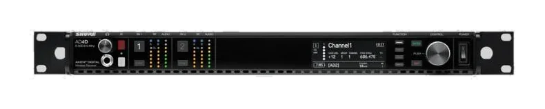 Shure AD4D Axient Digital Wireless Receiver System